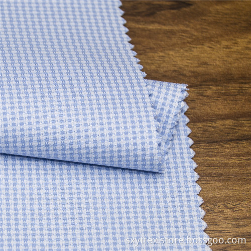 Cotton Yarn Dyed High End Dress Shirt Fabric